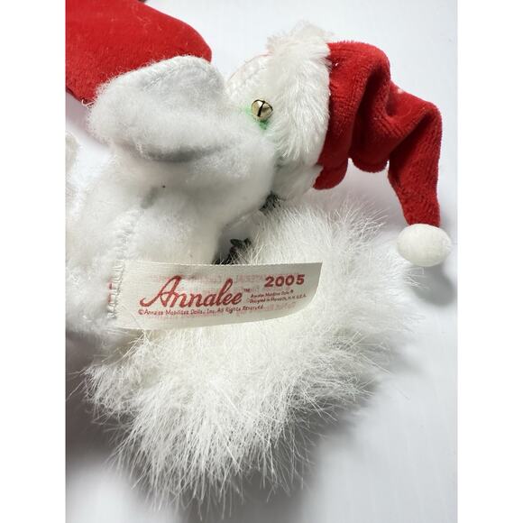 Annalee Christmas White Kitten Cats Candy Cane Stocking Stuffer Ornament - Picture 4 of 8